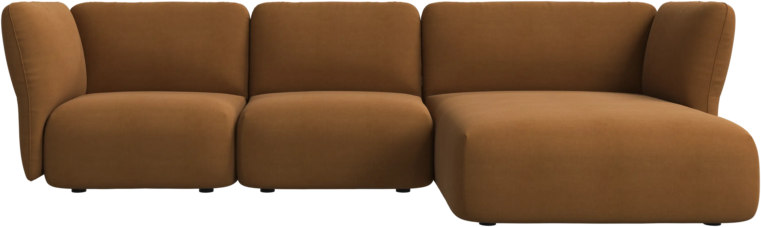 Paraggi 2-seater with chaise longue right