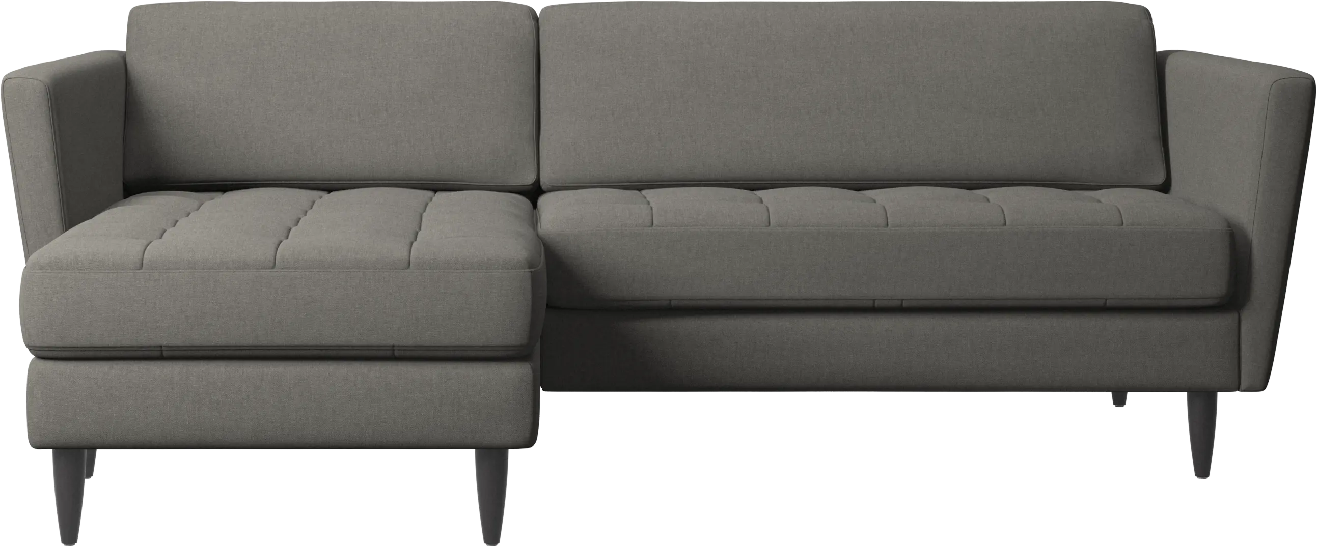 Osaka sofa with resting unit, tufted seat