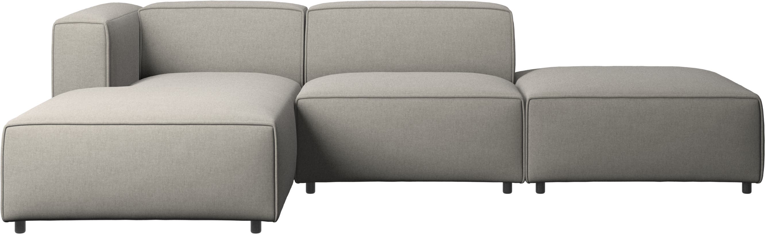 Sofa Carmo z modułem wypoczynkowym i szezlongiem