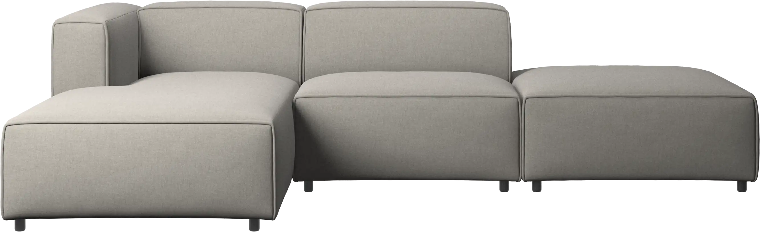 Carmo sofa with lounging and resting unit