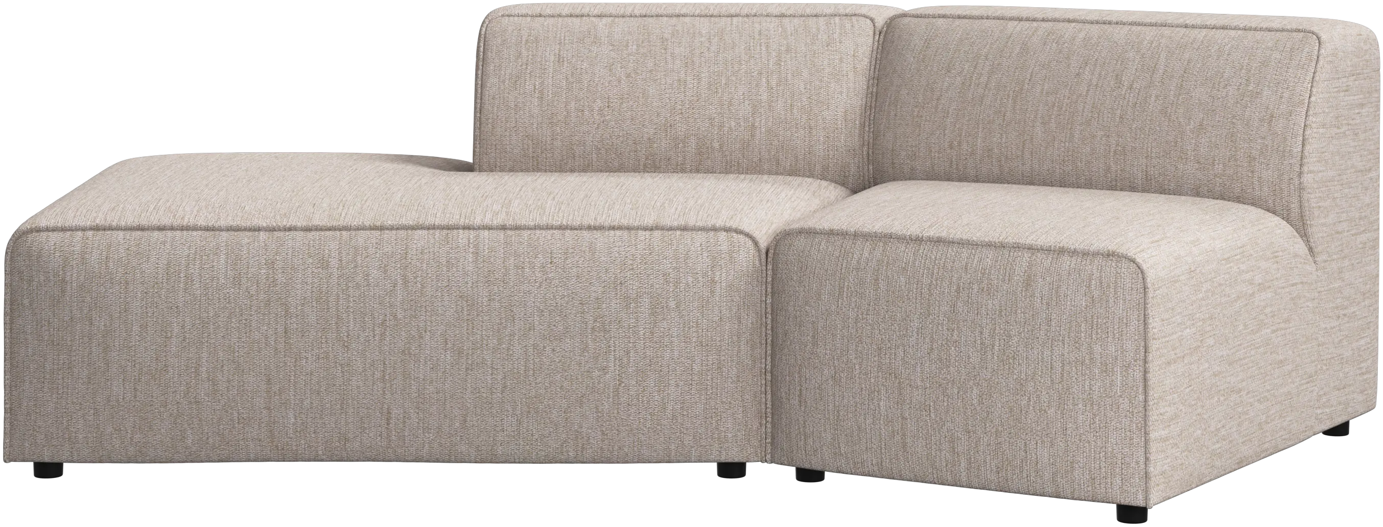 Carmo offenes Ende-Sofa, abgewinkelt, links