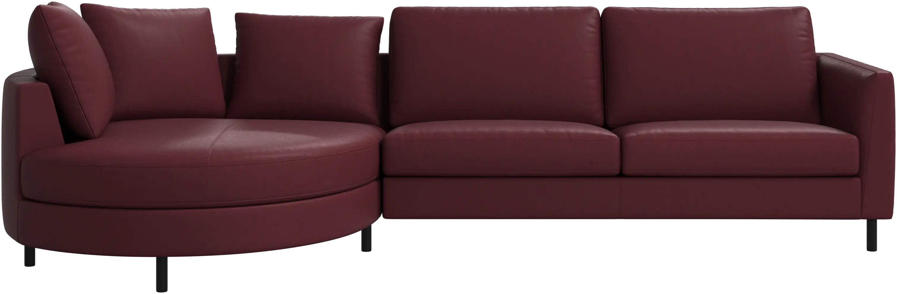 Indivi sofa with chaise longue left