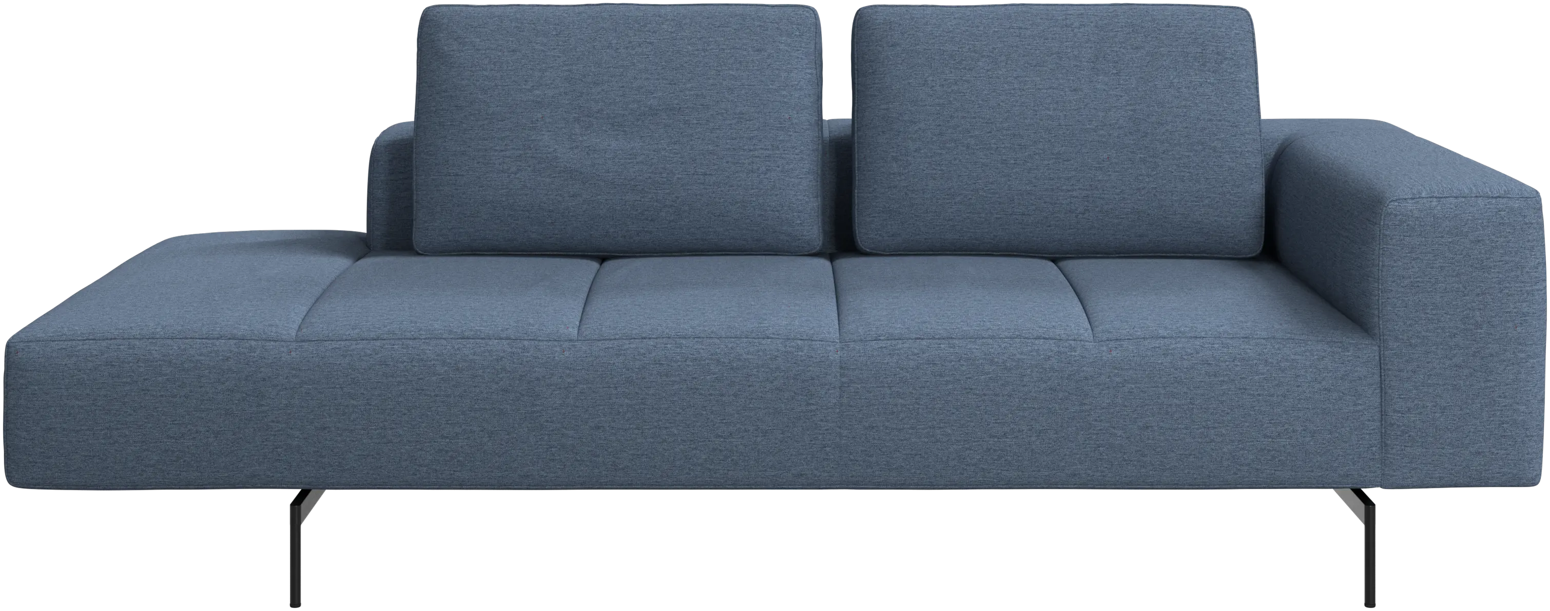 Amsterdam Sofa-Ruhemodul, Armlehne rechts, offenes Ende links