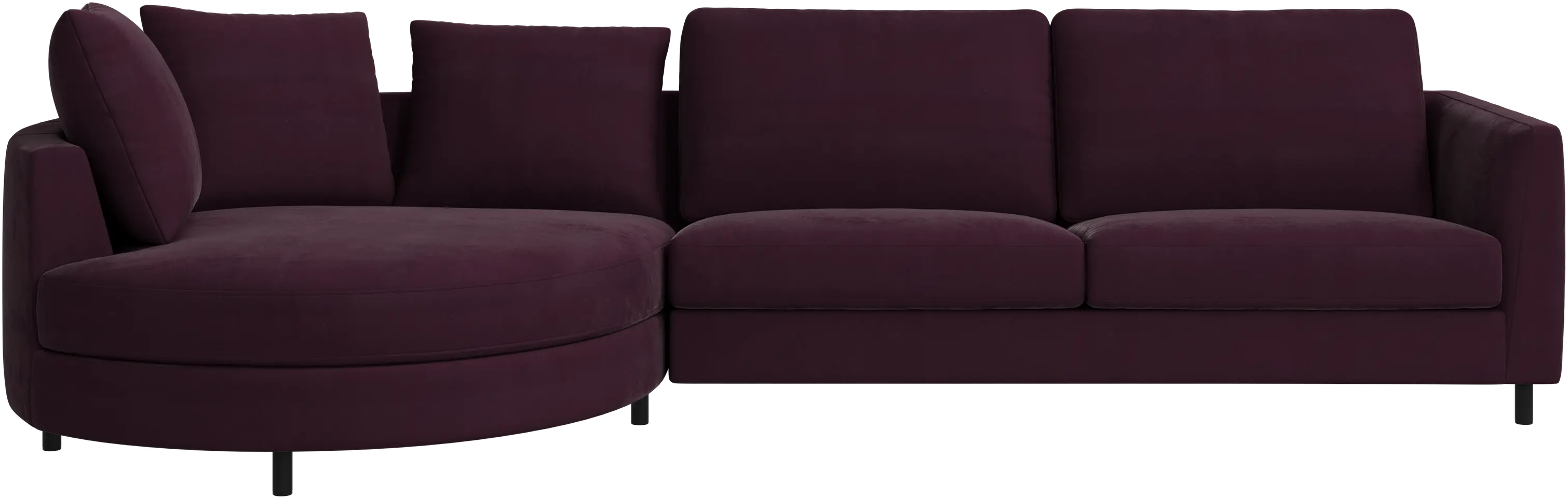 Indivi sofa with chaise longue left