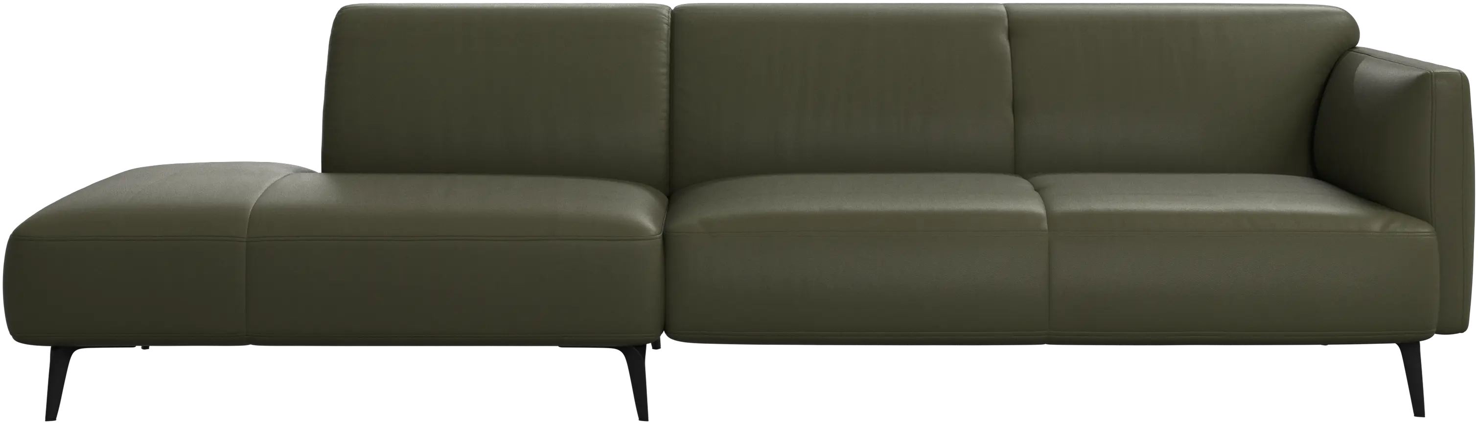 Modena sofa with lounging unit