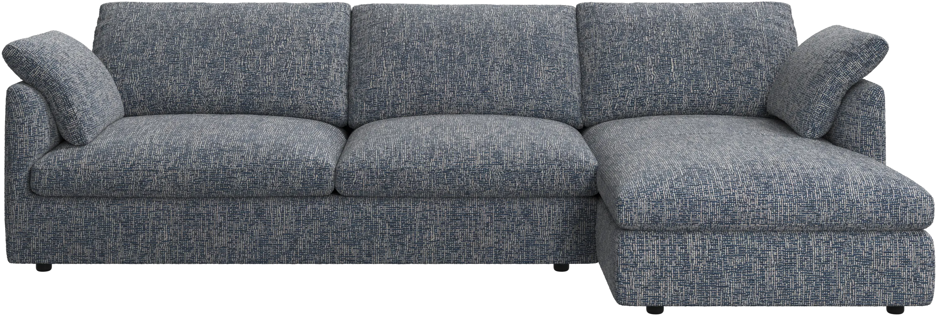 Milano sofa med sjeselong høyre