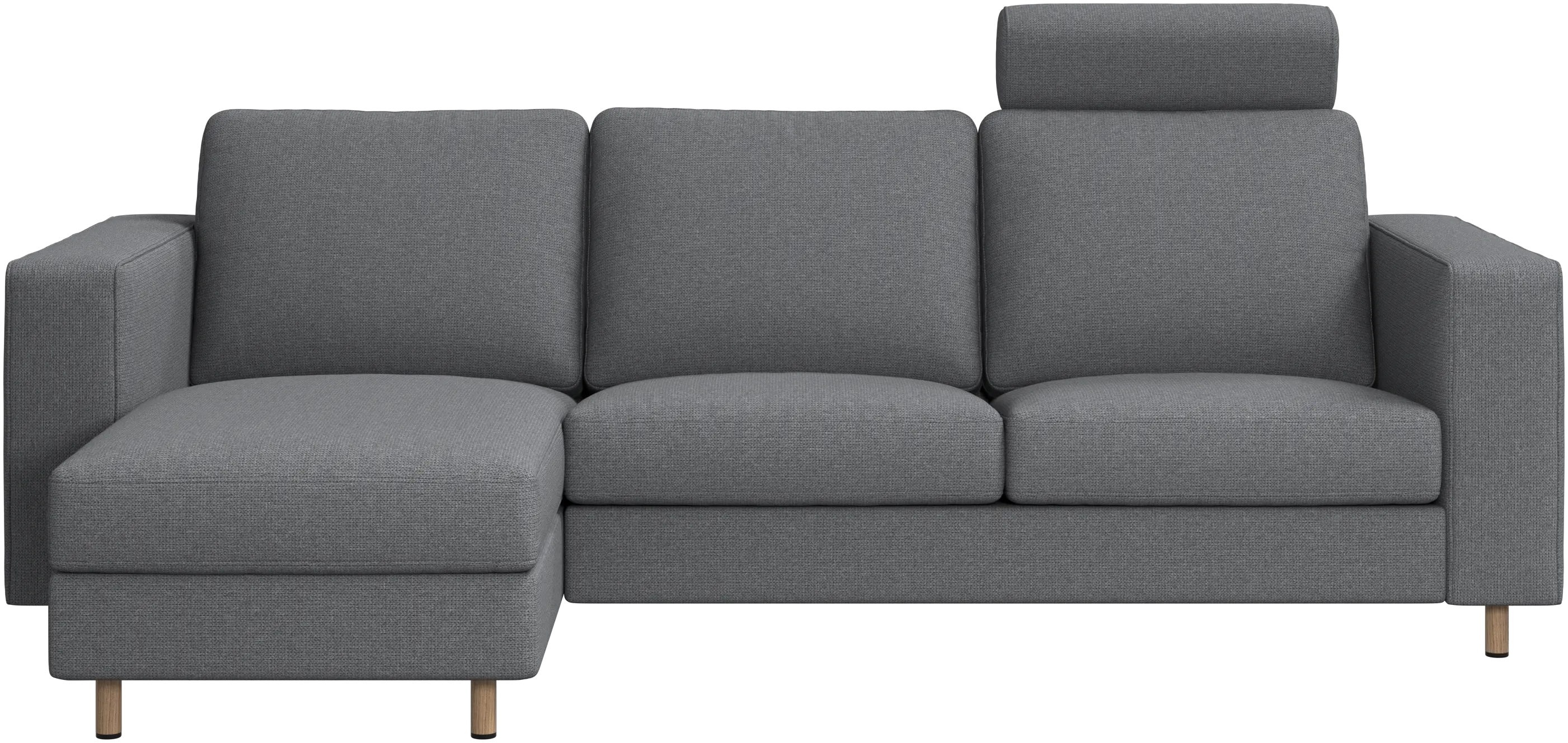 Indivi sofa with chaise longue left