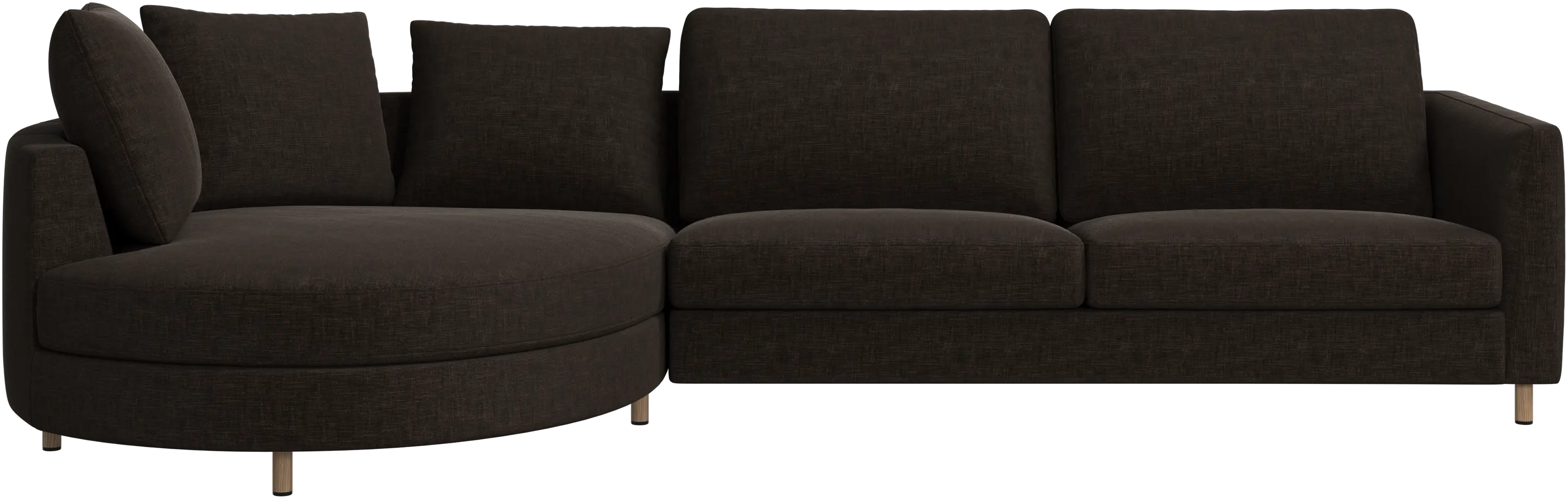 Indivi sofa with chaise longue left