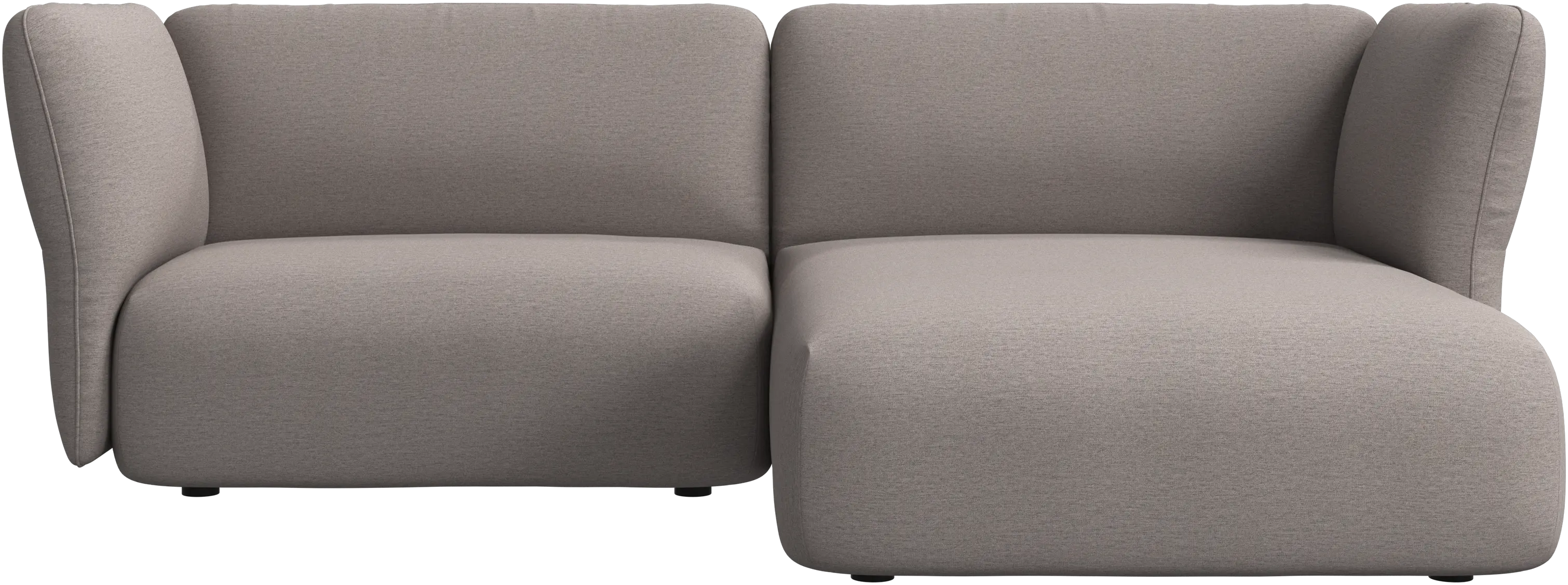 Paraggi 1.5-seater with chaise longue right