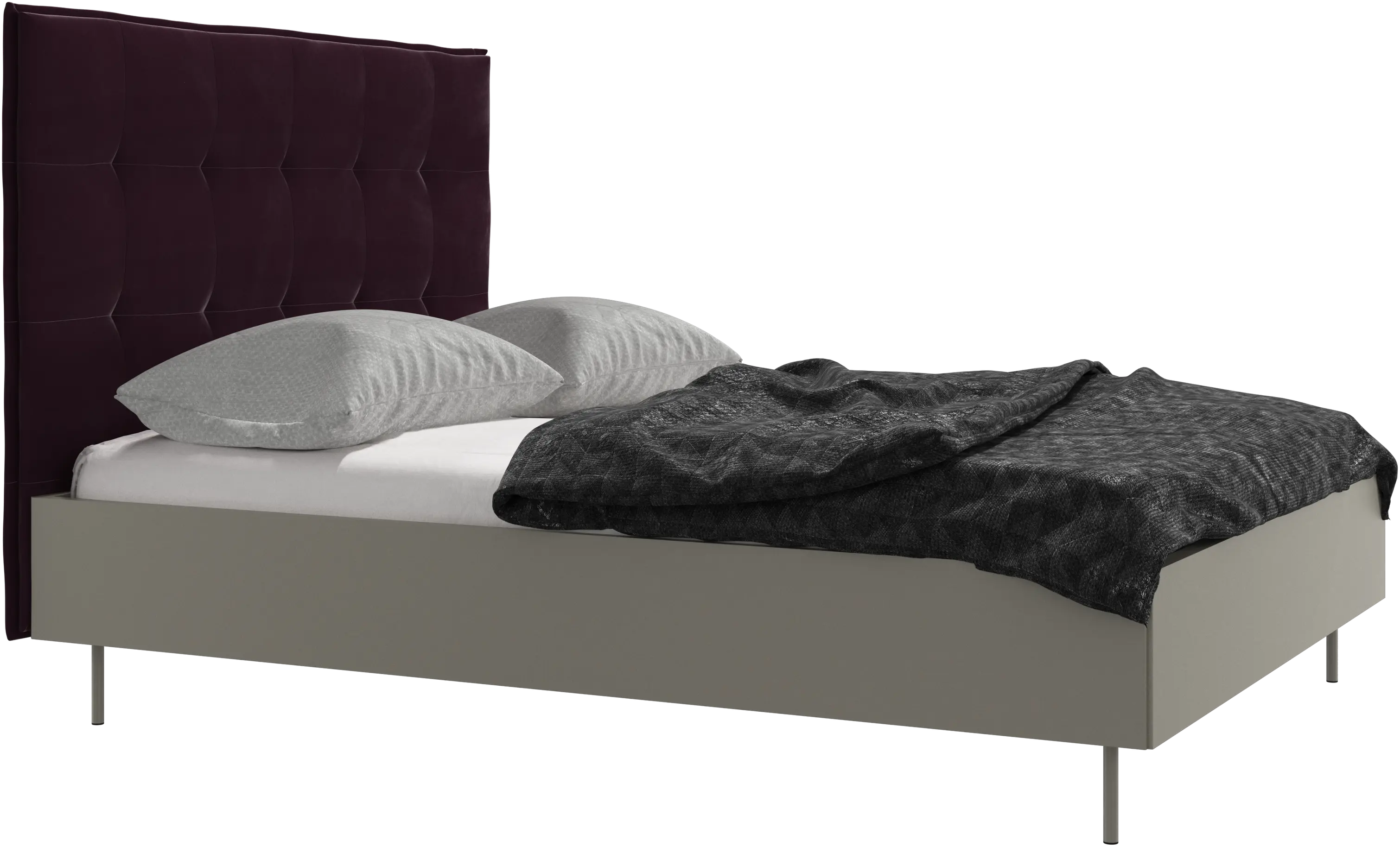 Lugano bed, excl. mattress