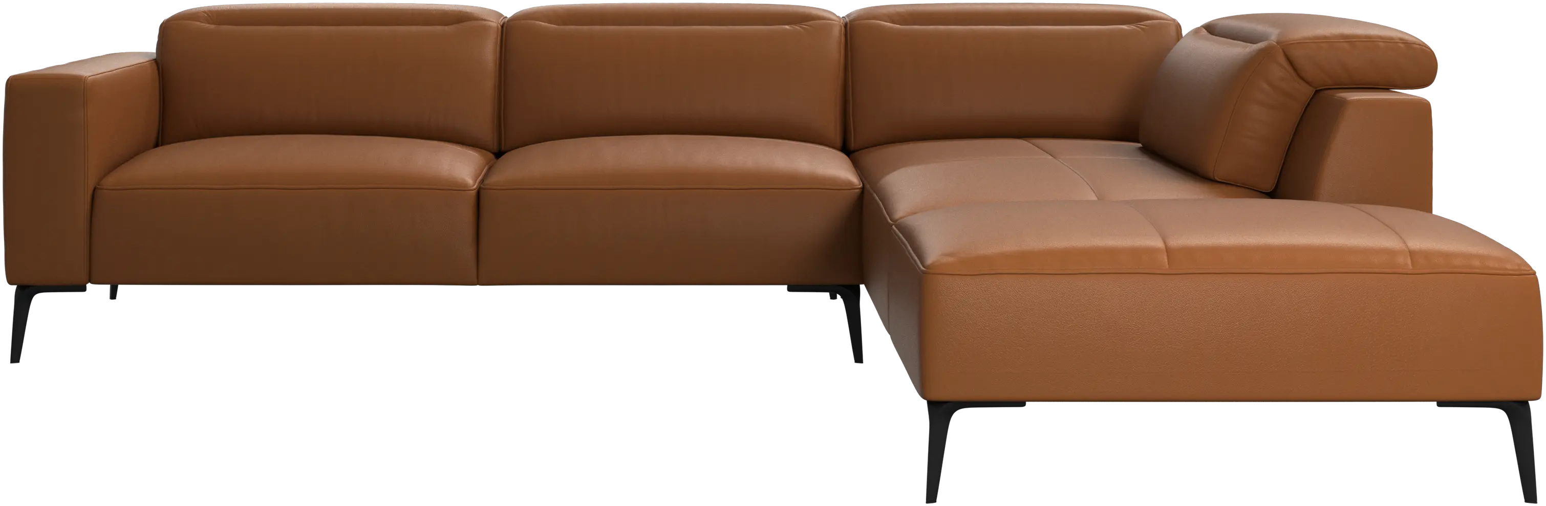 Zürich corner sofa with lounging unit