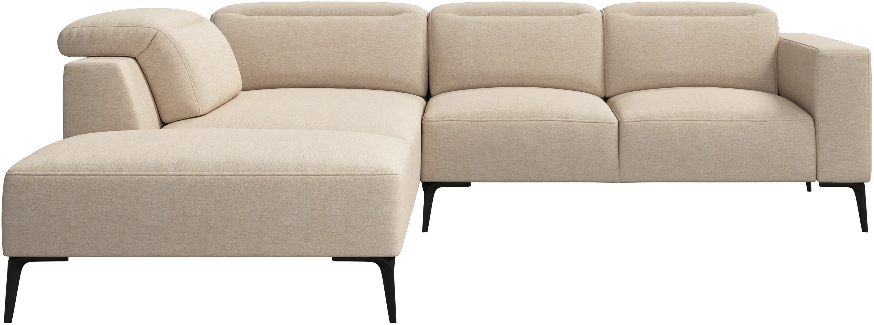 Zürich corner sofa with lounging unit