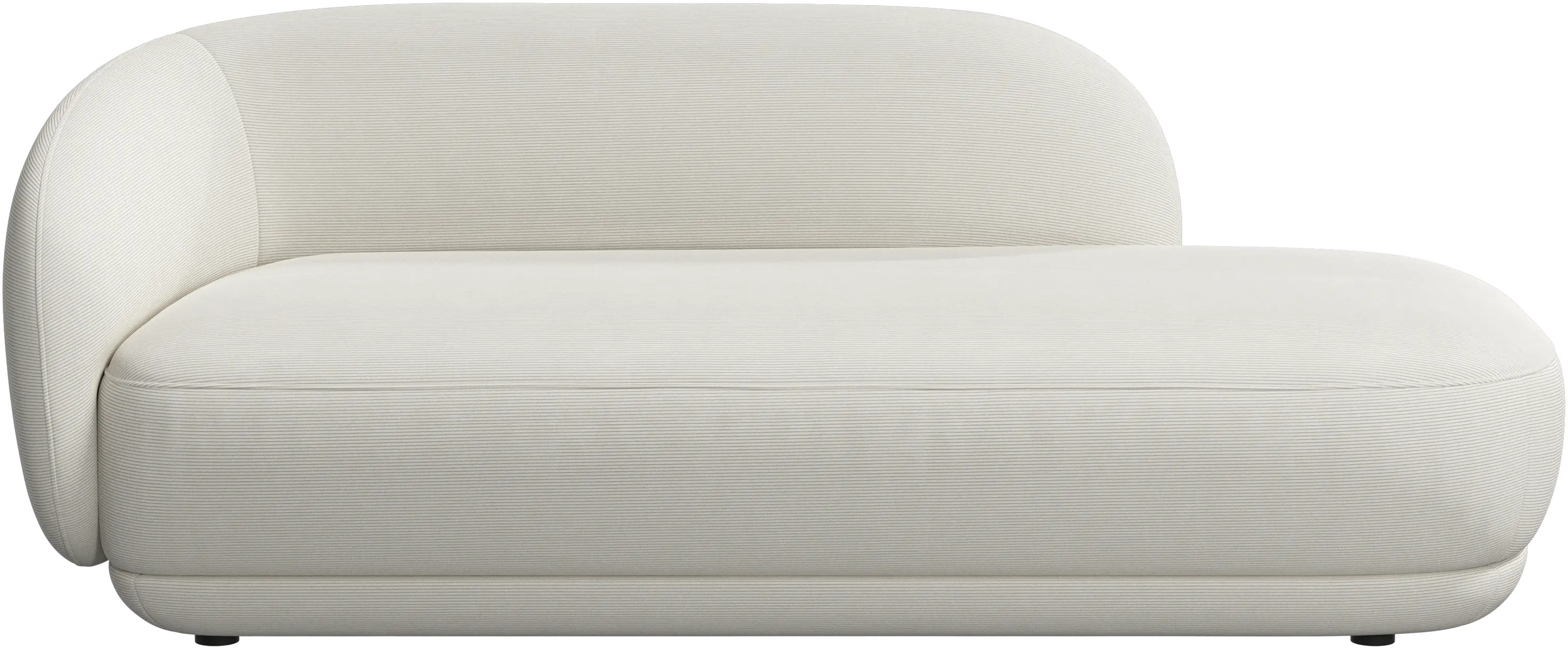 Bolzano, chaise longue sofa right