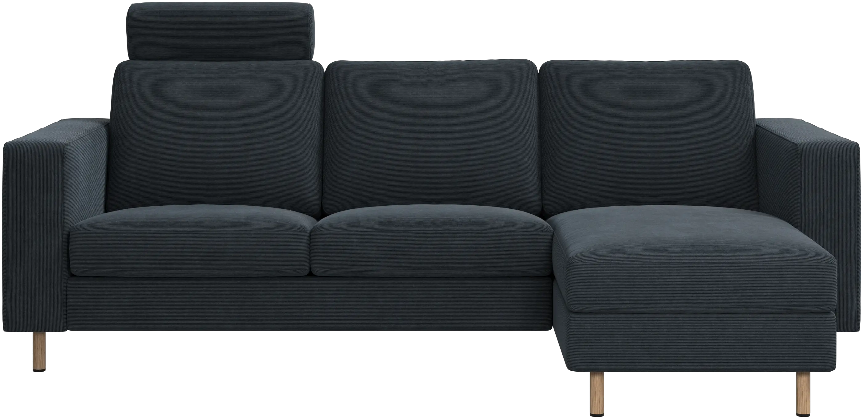 Sofá Indivi con módulo chaise-longue a la derecha