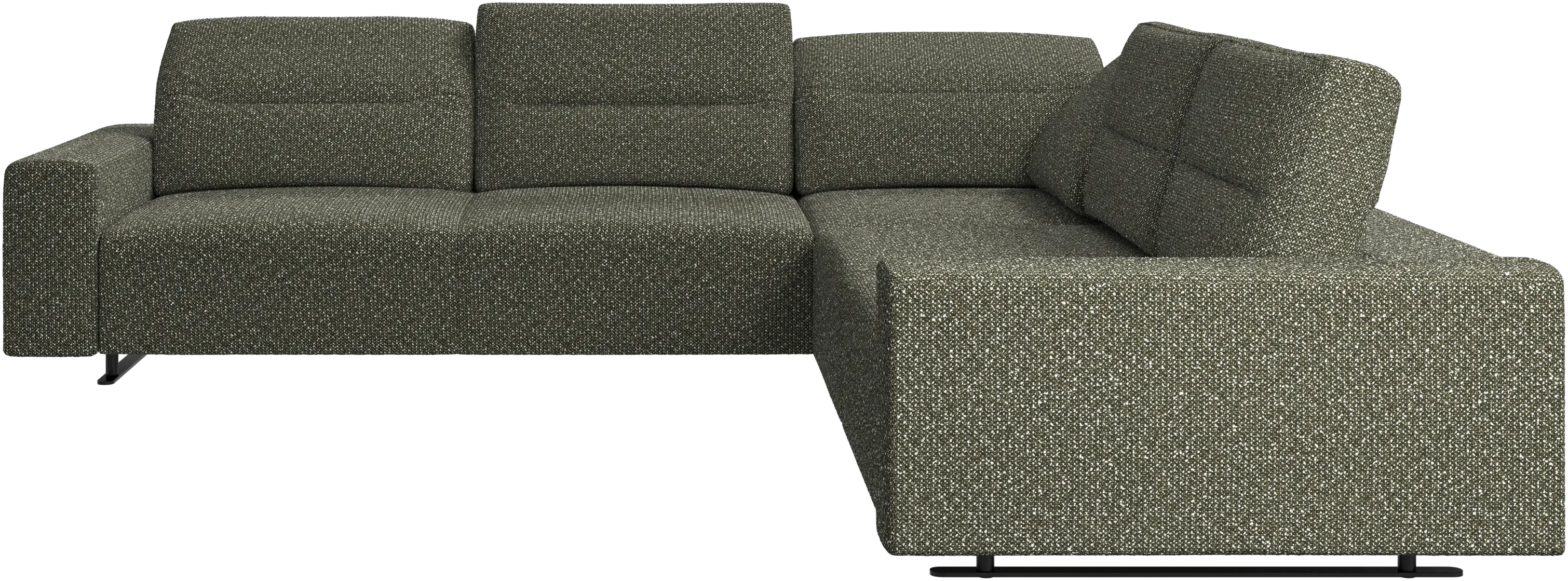 Hampton corner sofa with adjustable back