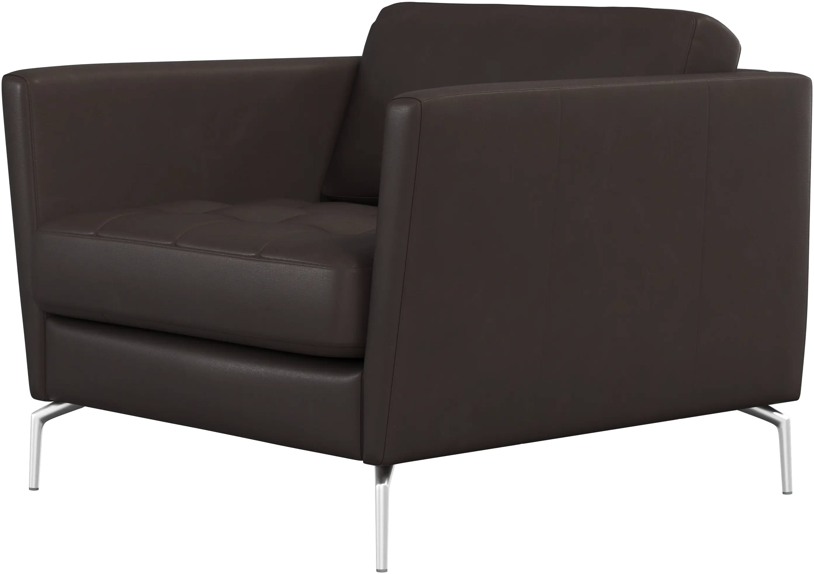 Osaka chair, tufted seat