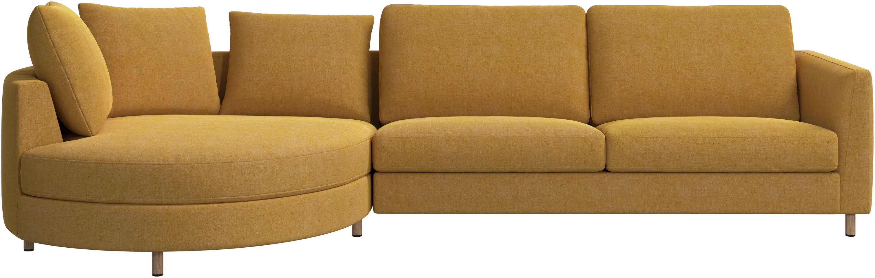 Indivi sofa with chaise longue left