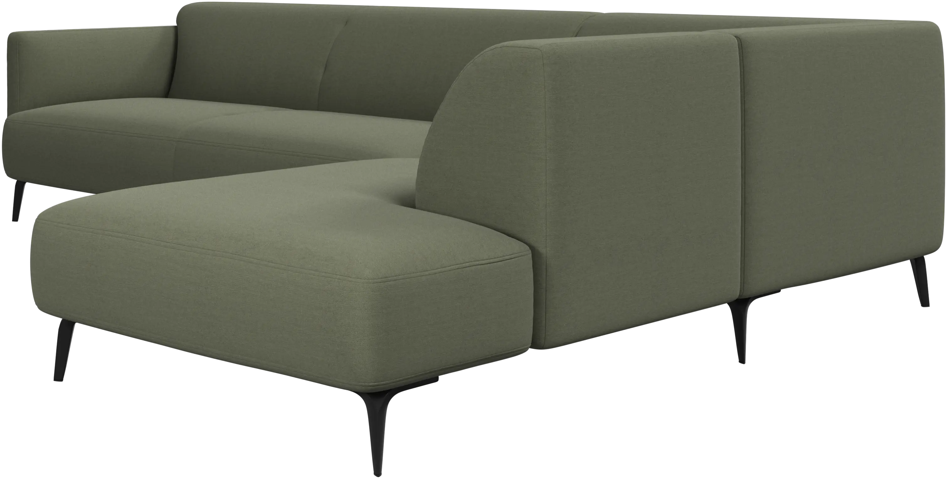 Modena corner sofa with lounging unit