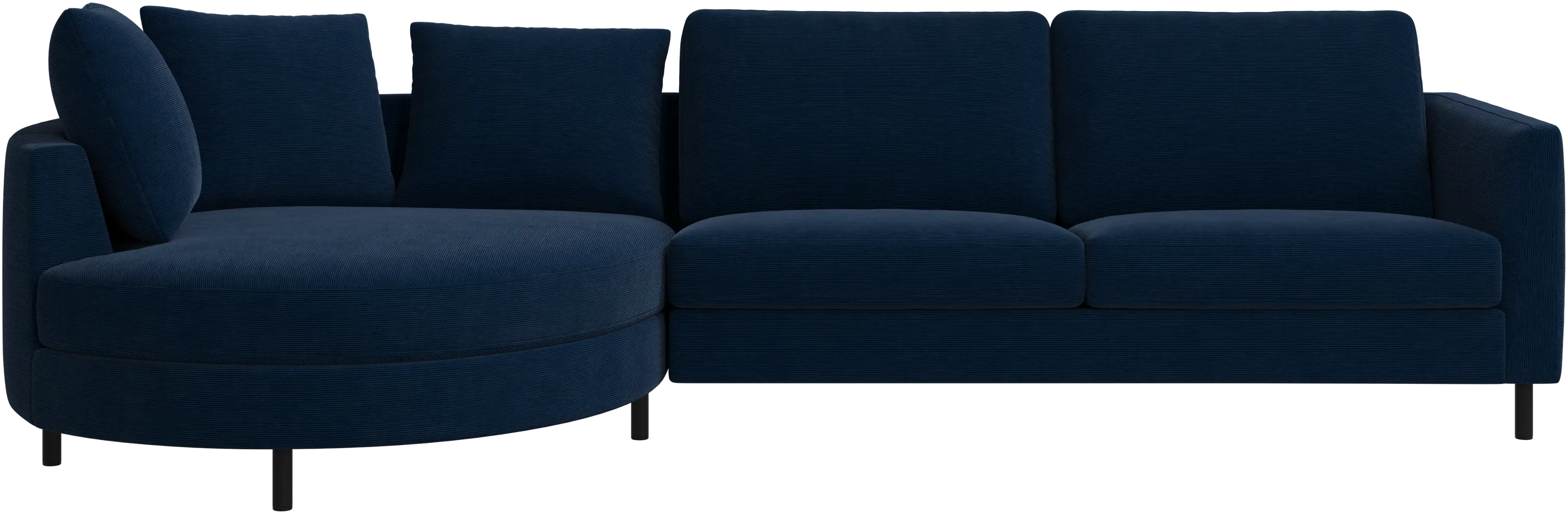 Indivi sofa with chaise longue left