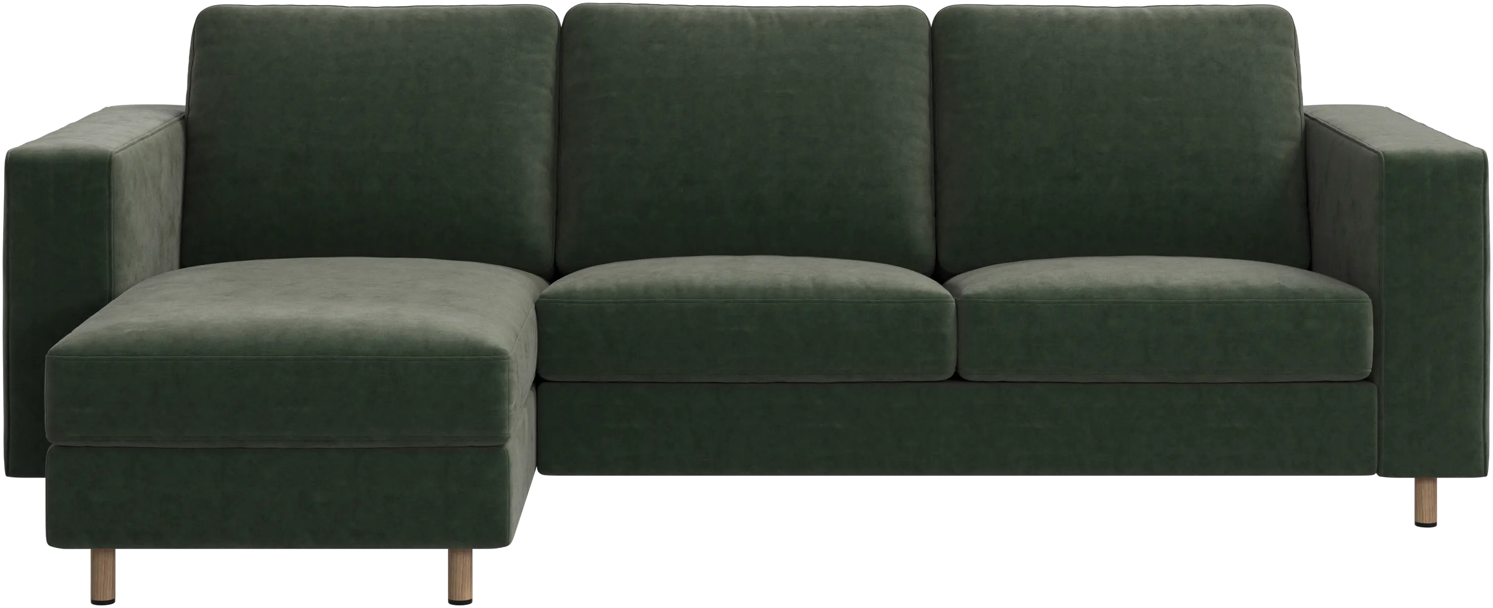 Indivi sofa with chaise longue left