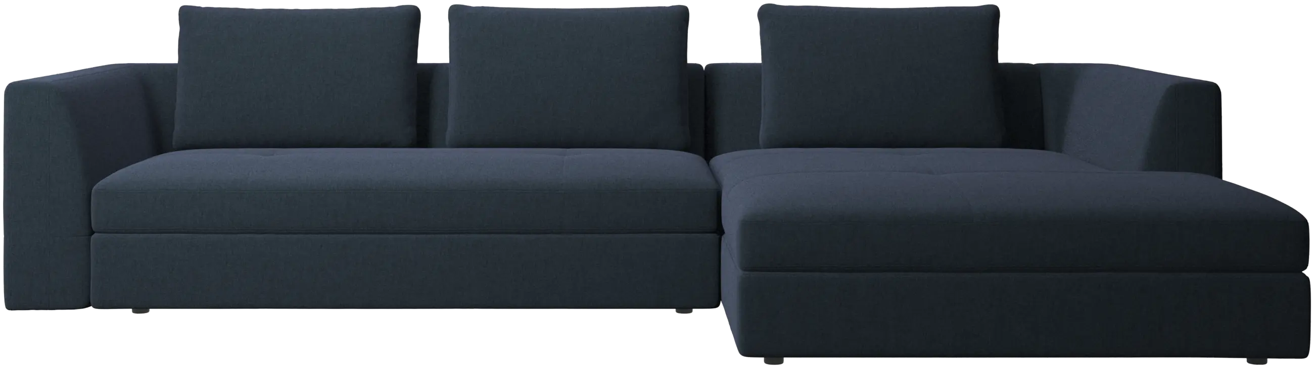 Bergamo sofa with resting unit