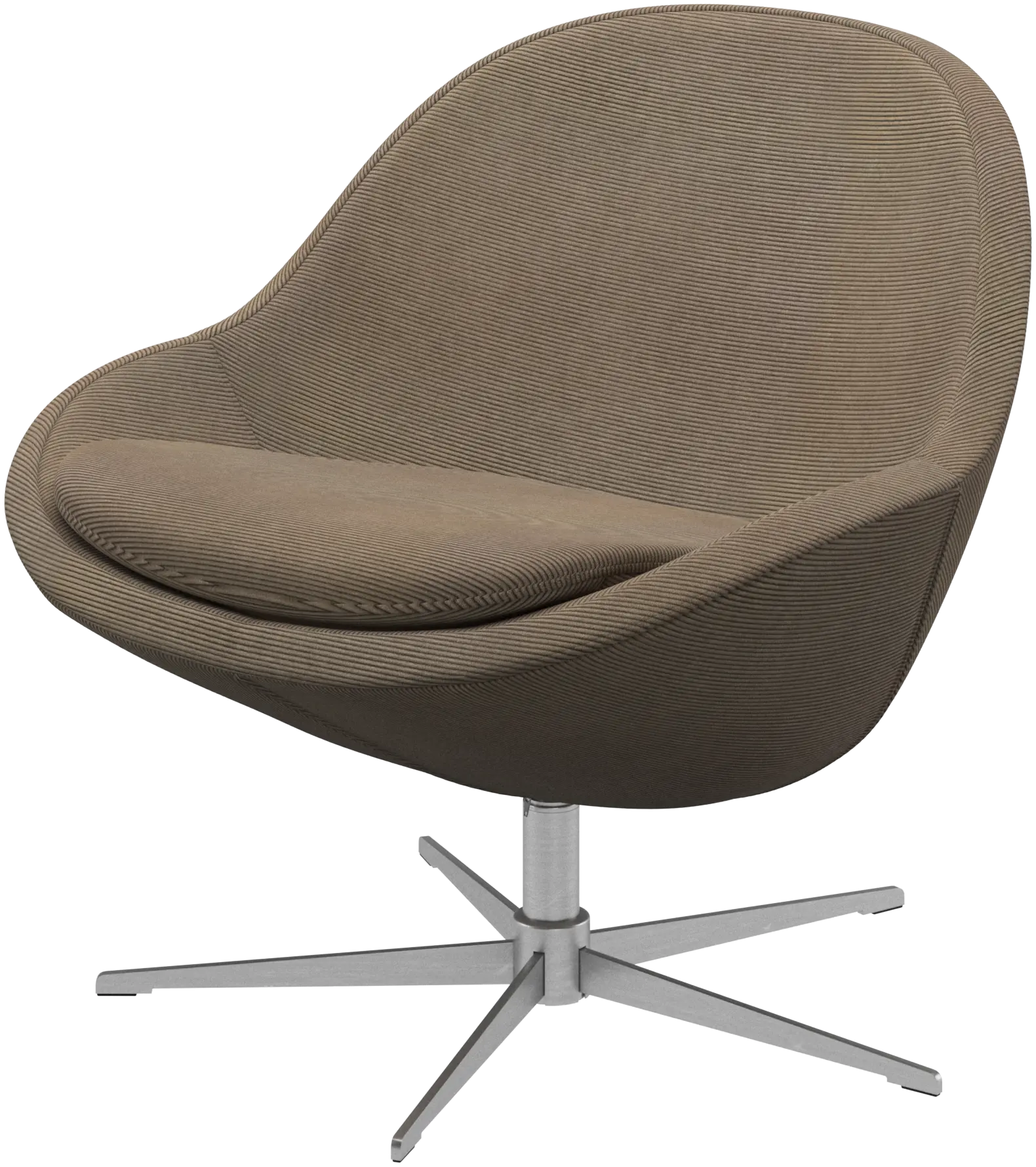 Veneto armchair with swivel function