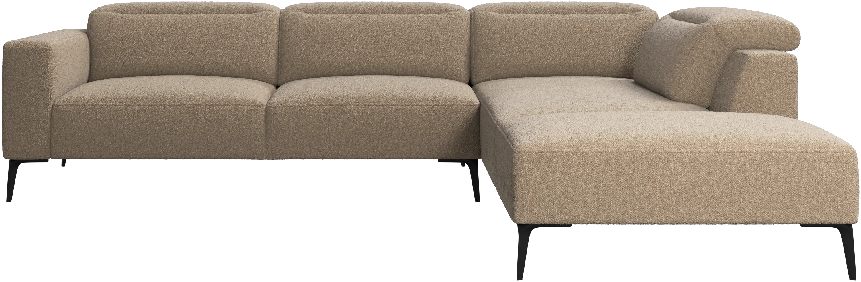 Canapé d'angle Zürich avec module chaise longue