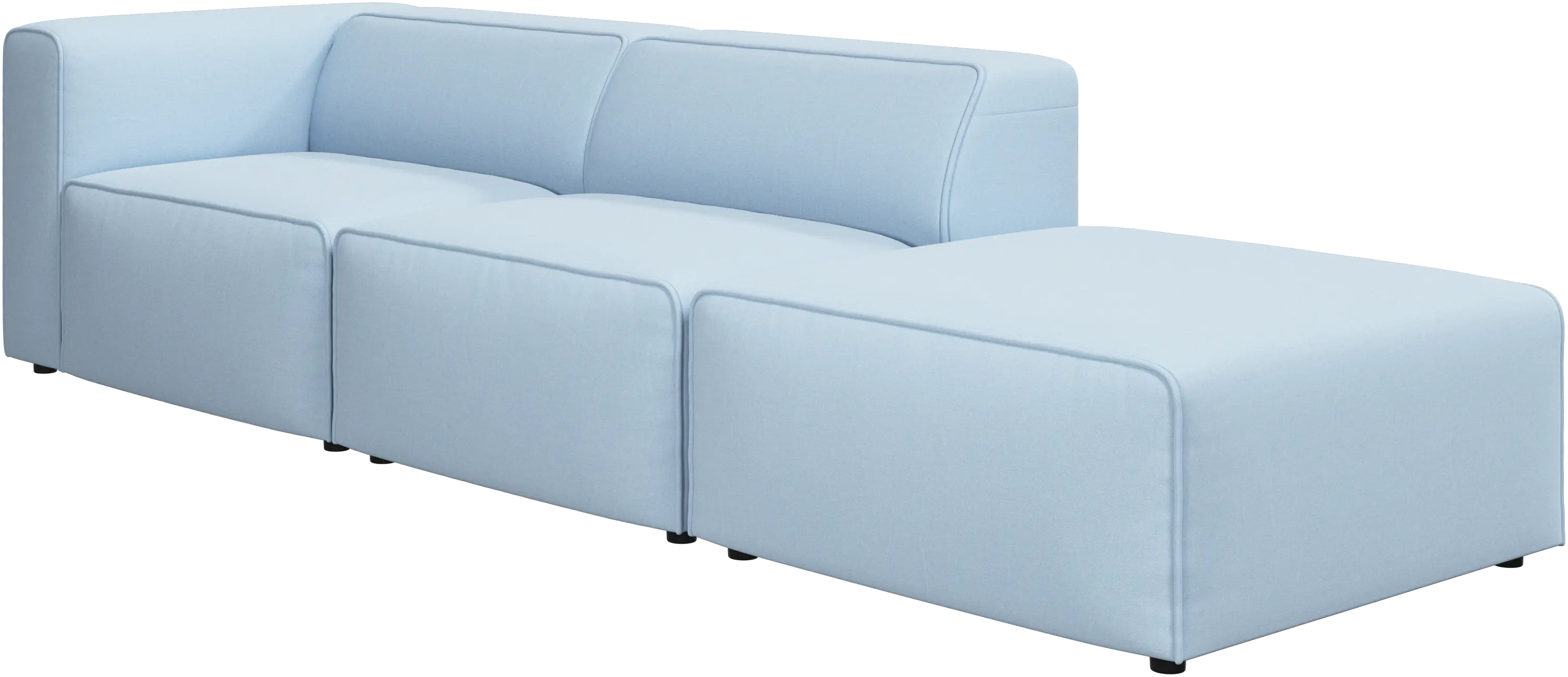 Carmo sofa with lounging units