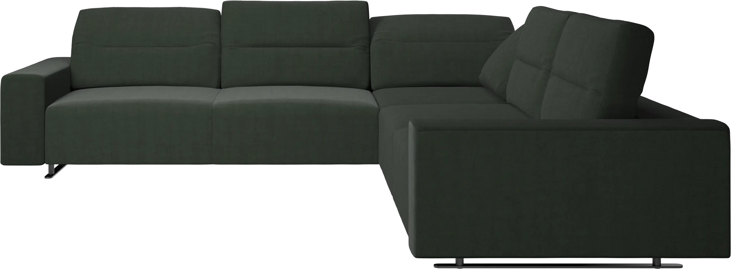 Hampton corner sofa with adjustable back