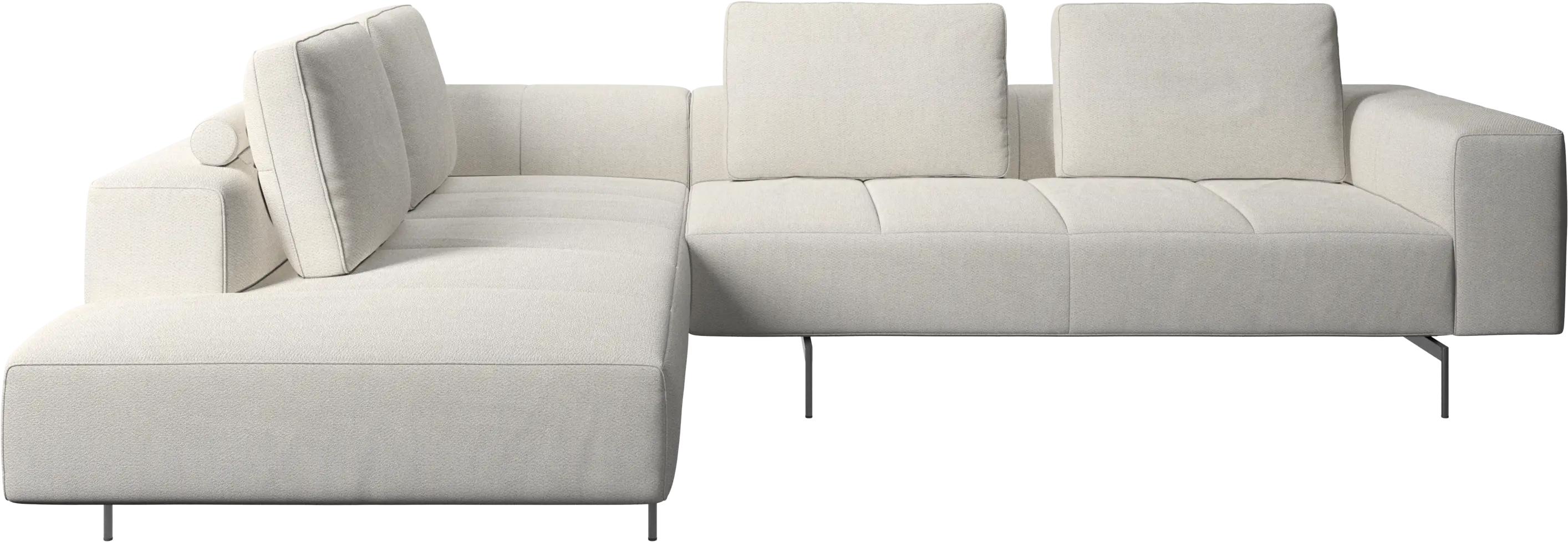 Amsterdam corner sofa with lounging unit
