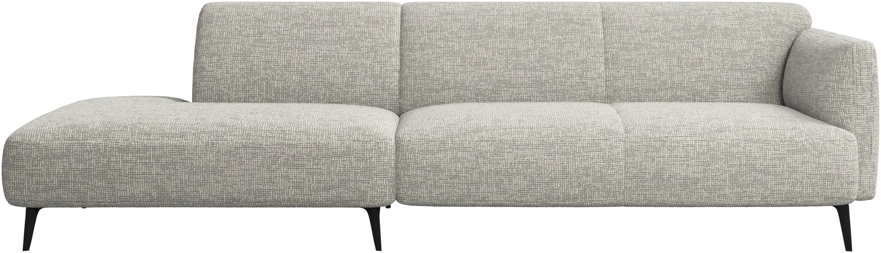 Modena sofa with lounging unit