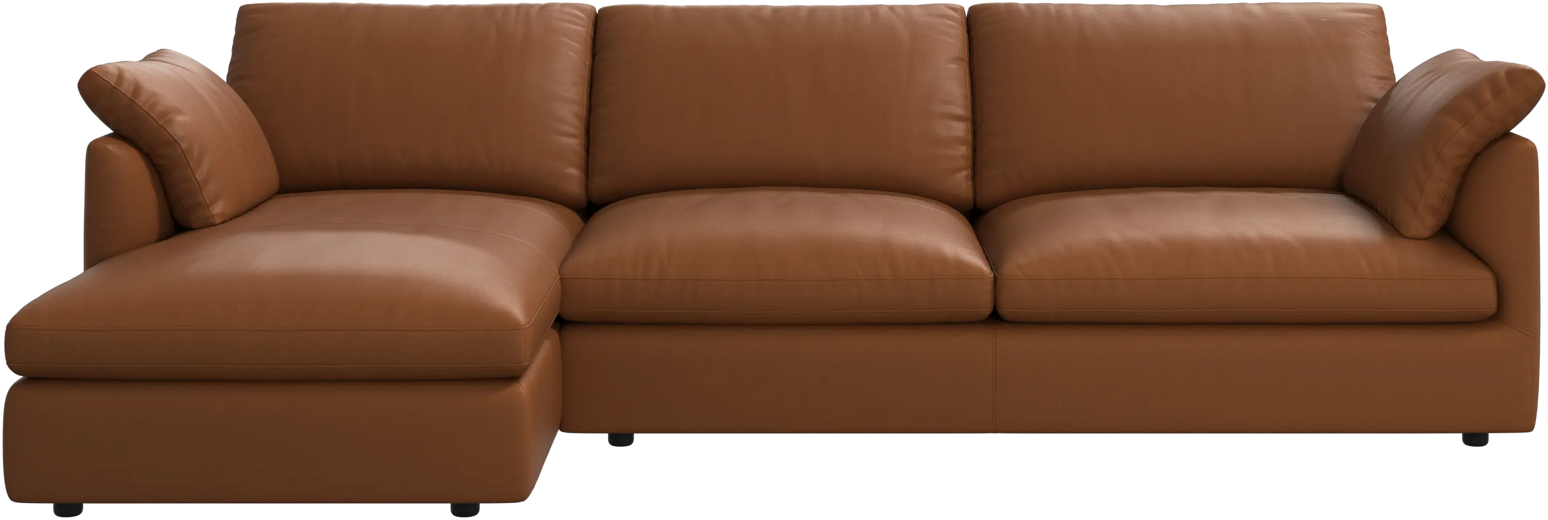 Milano sofa with chaise longue left