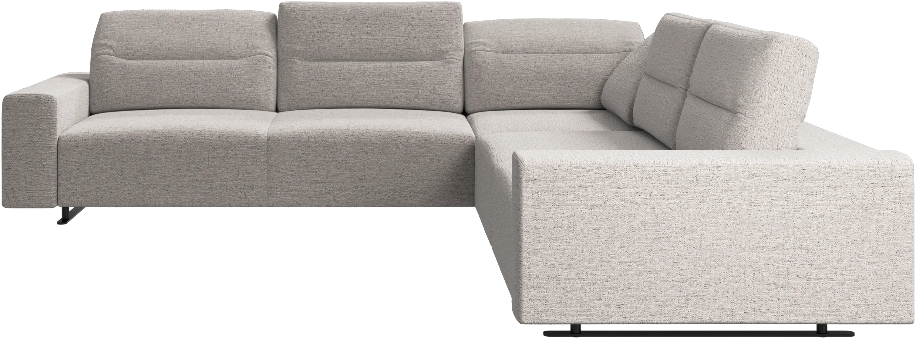Hampton corner sofa with adjustable back