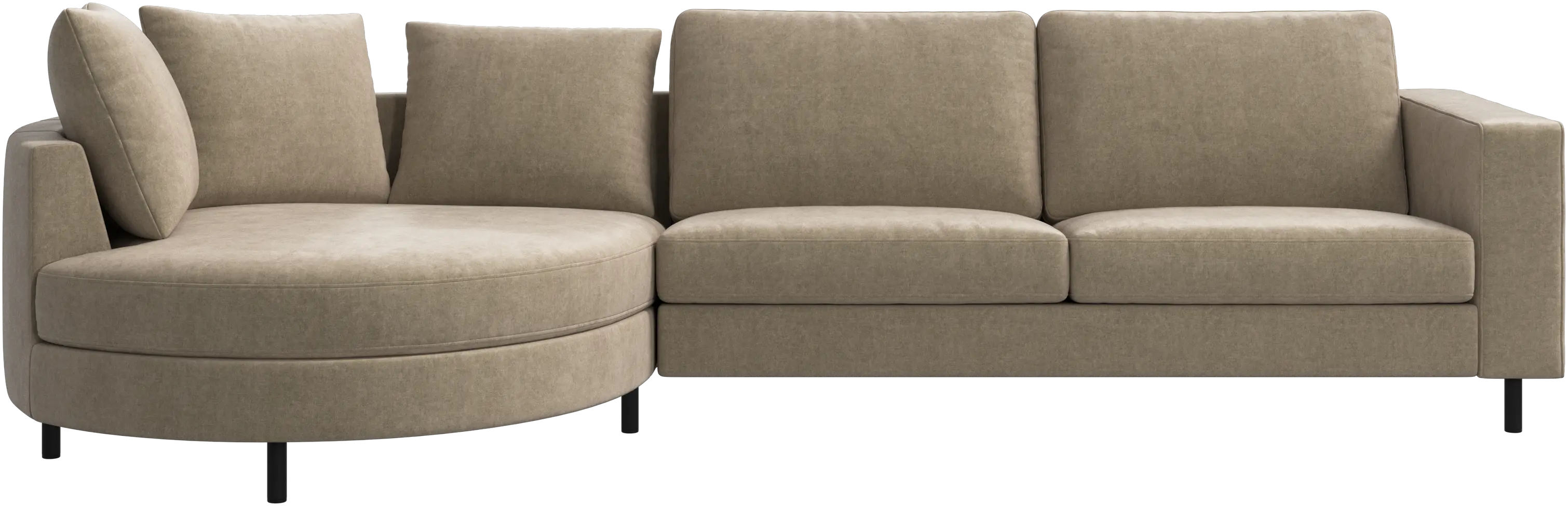 Indivi Sofa mit Chaiselongue links