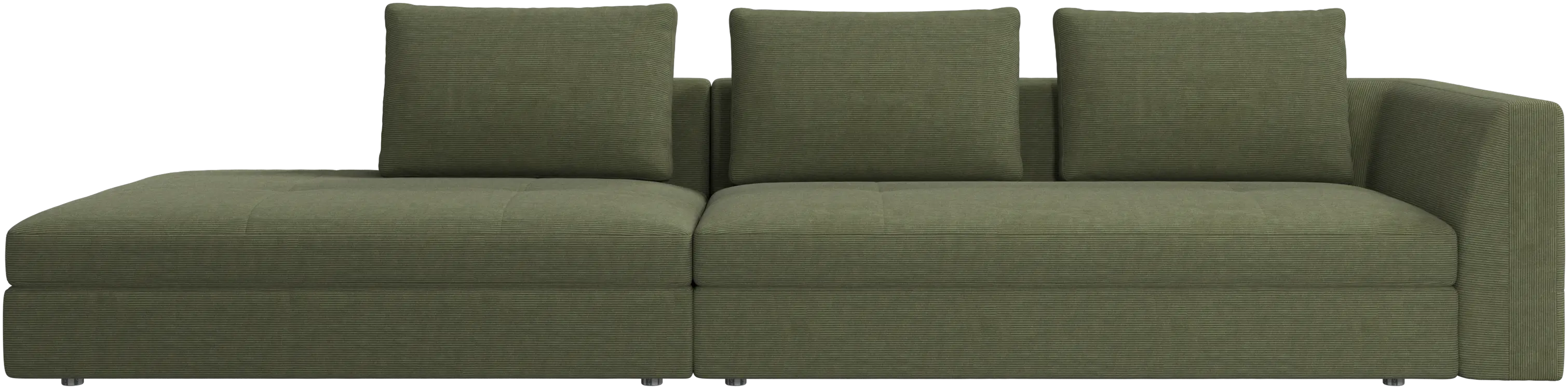 Bergamo sofa with lounging unit