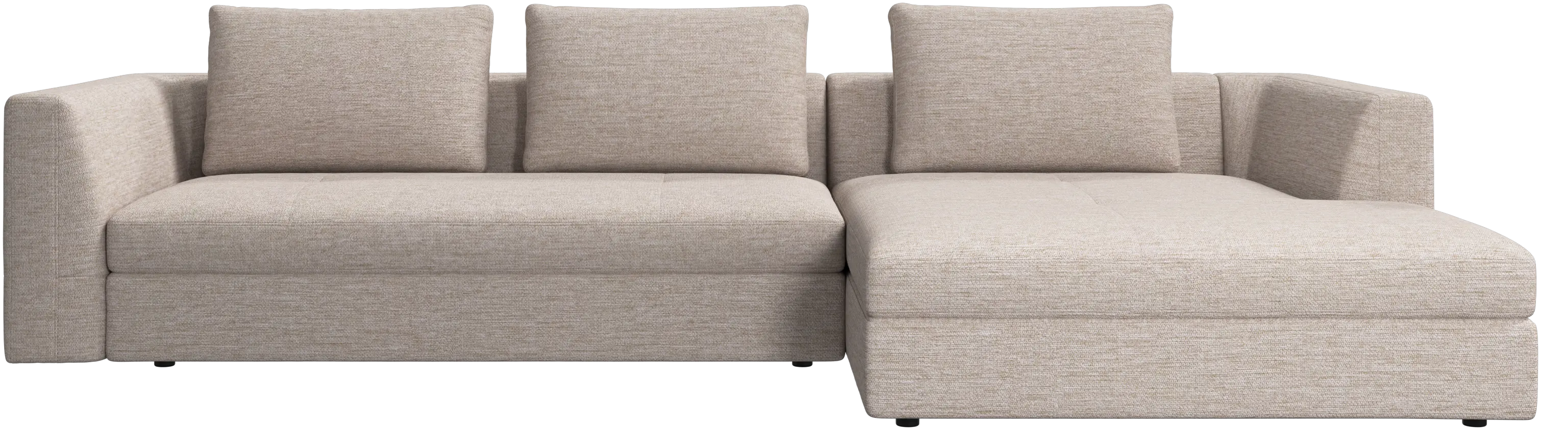 Bergamo sofa with resting unit