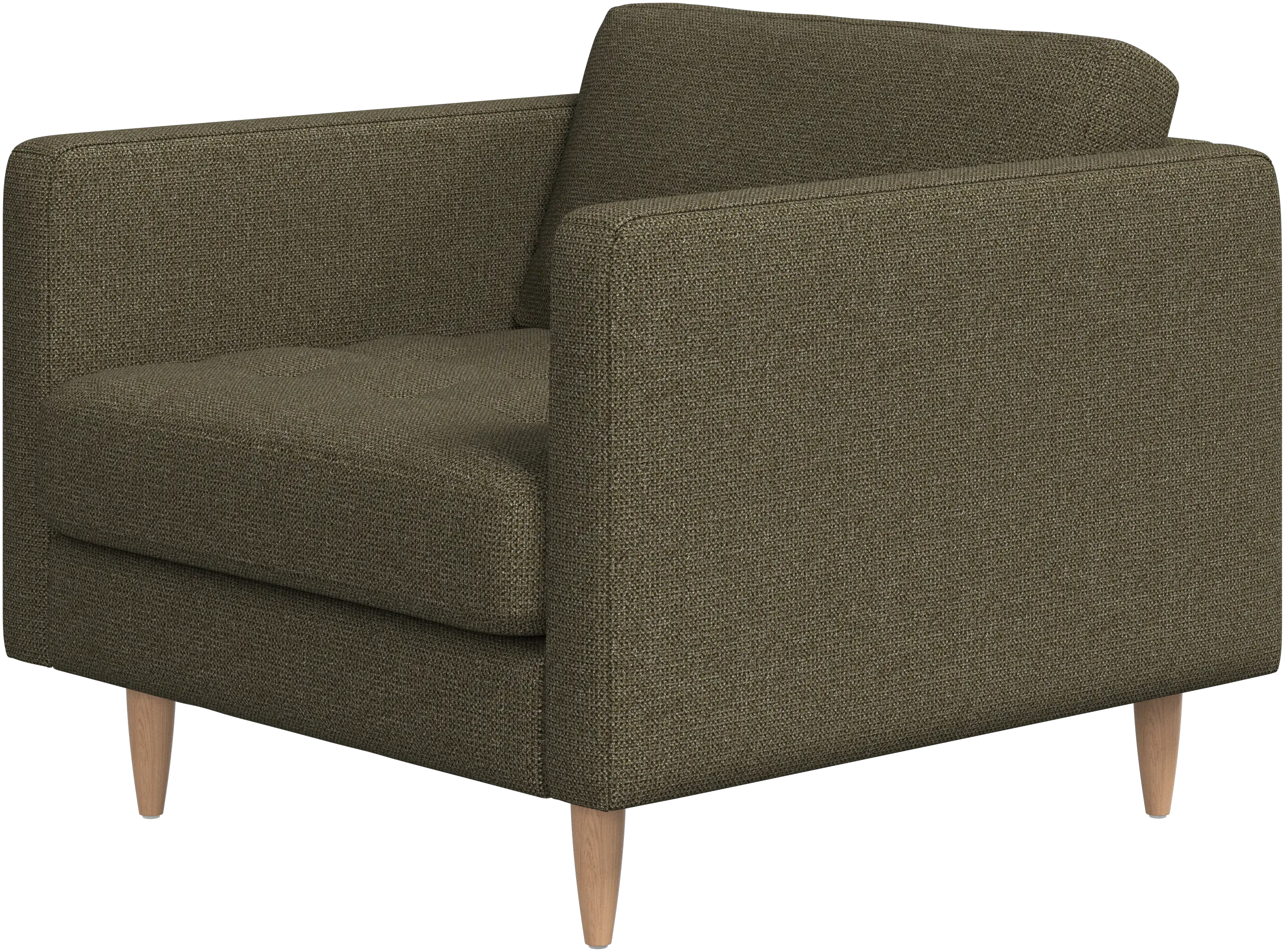 Osaka chair, tufted seat