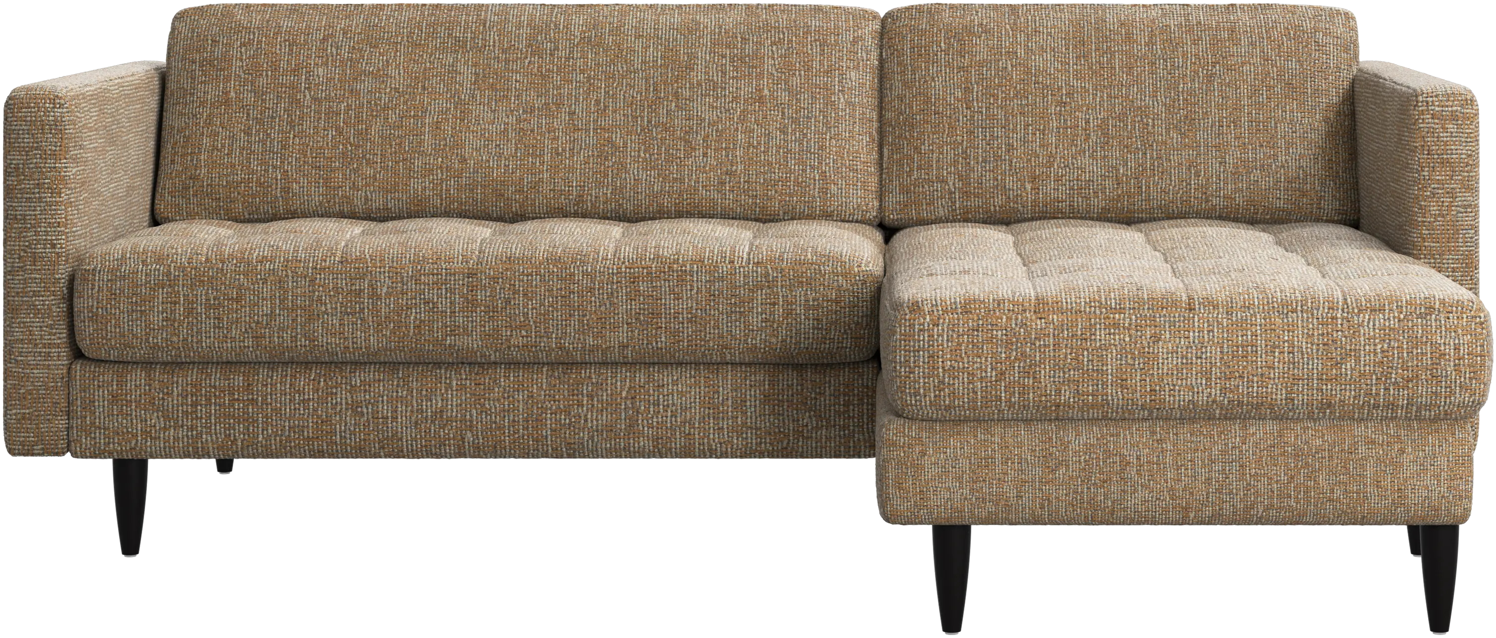 Osaka sofa with resting unit, tufted seat