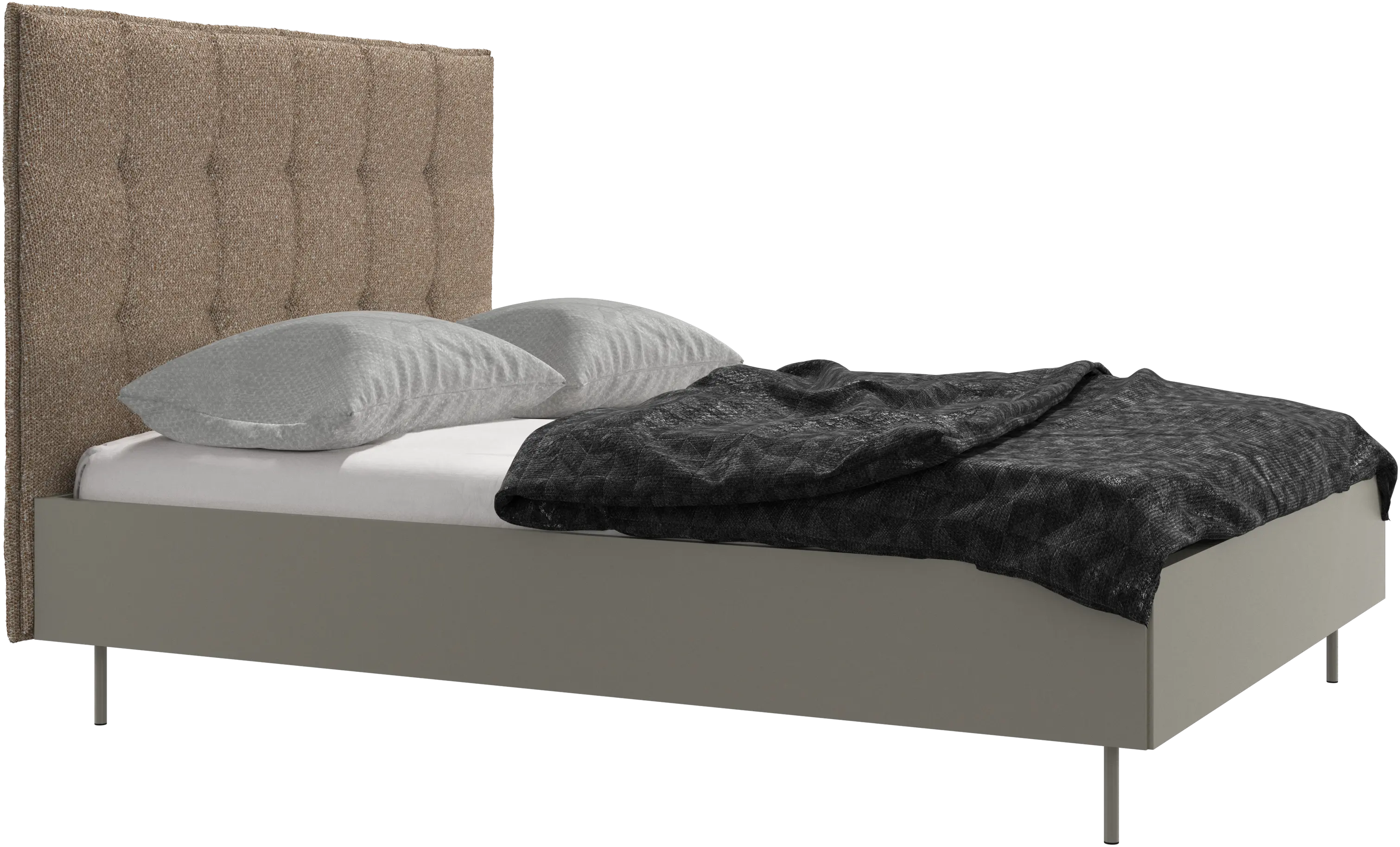 Lugano bed, excl. mattress