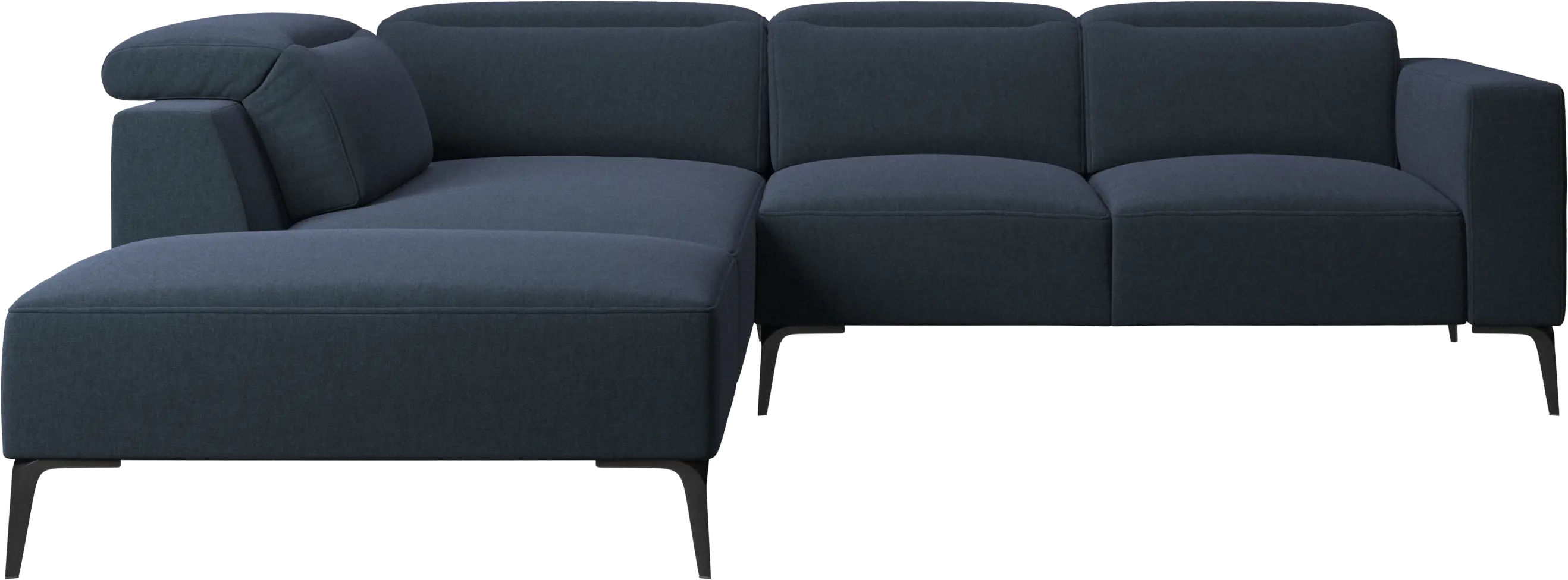 Zürich corner sofa with lounging unit