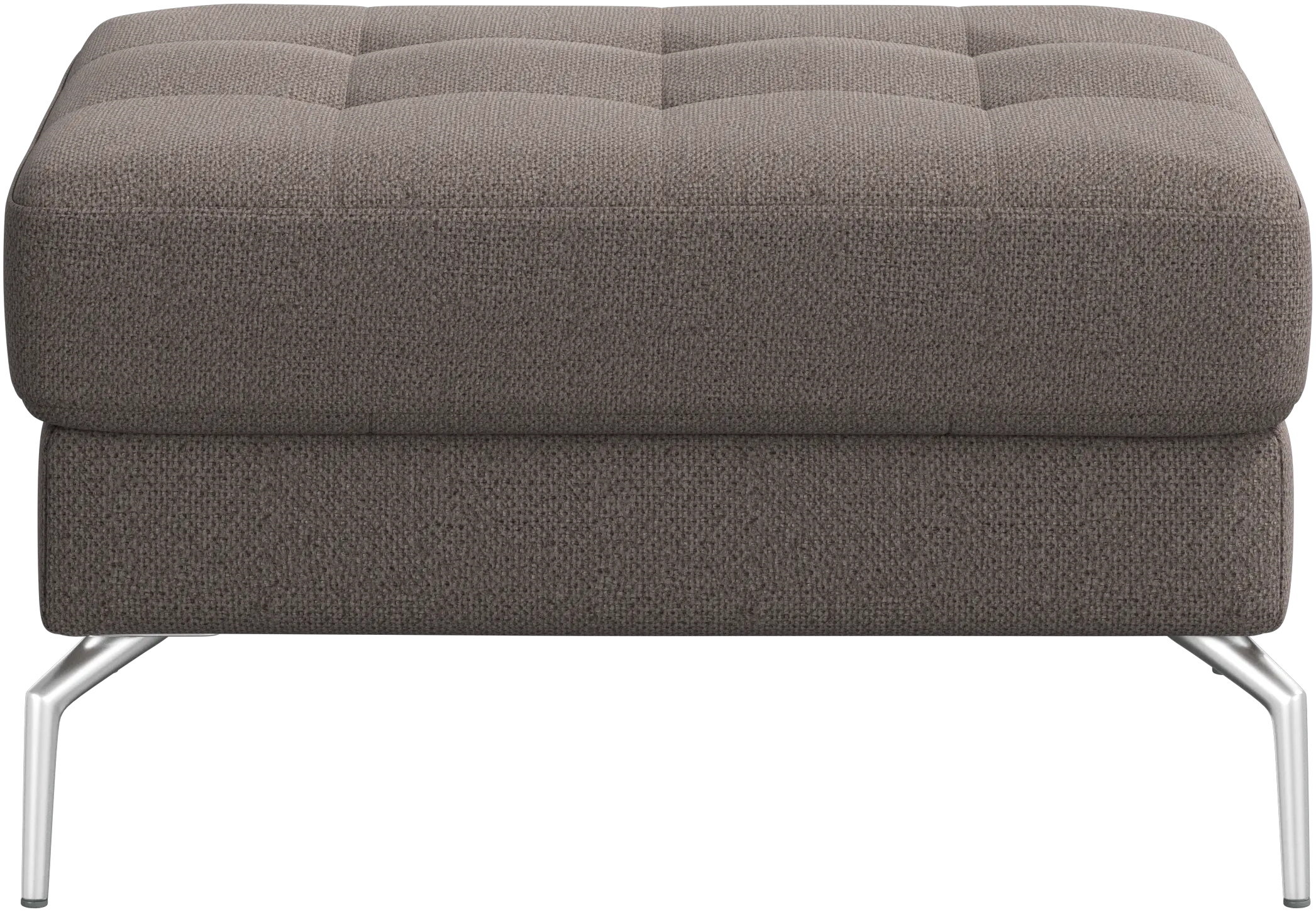 Osaka footstool, tufted seat