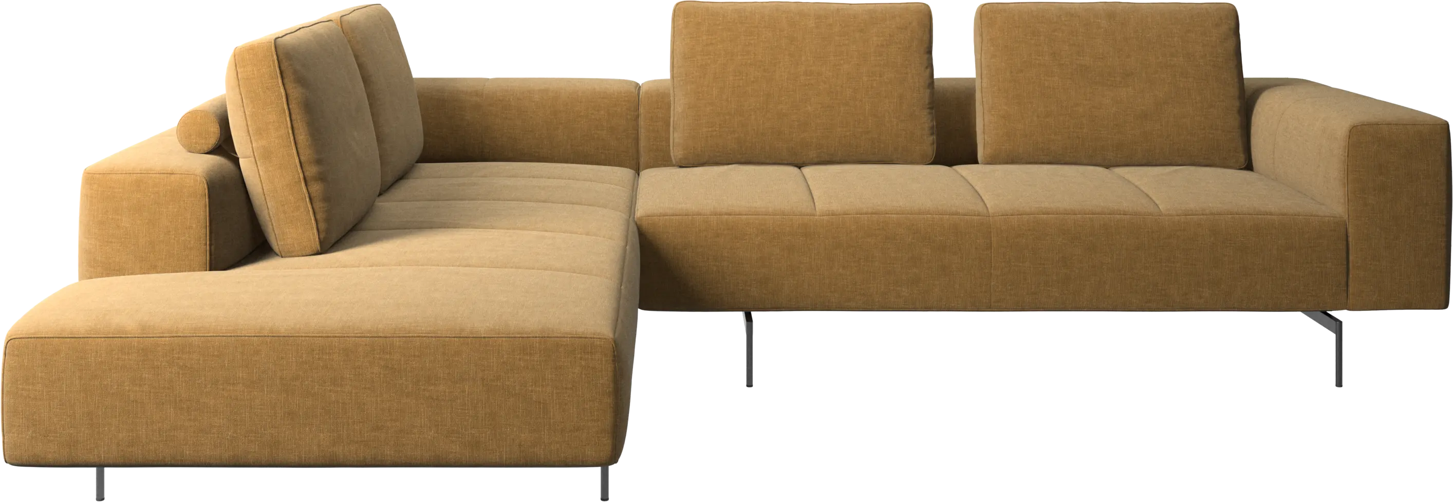 Amsterdam corner sofa with lounging unit