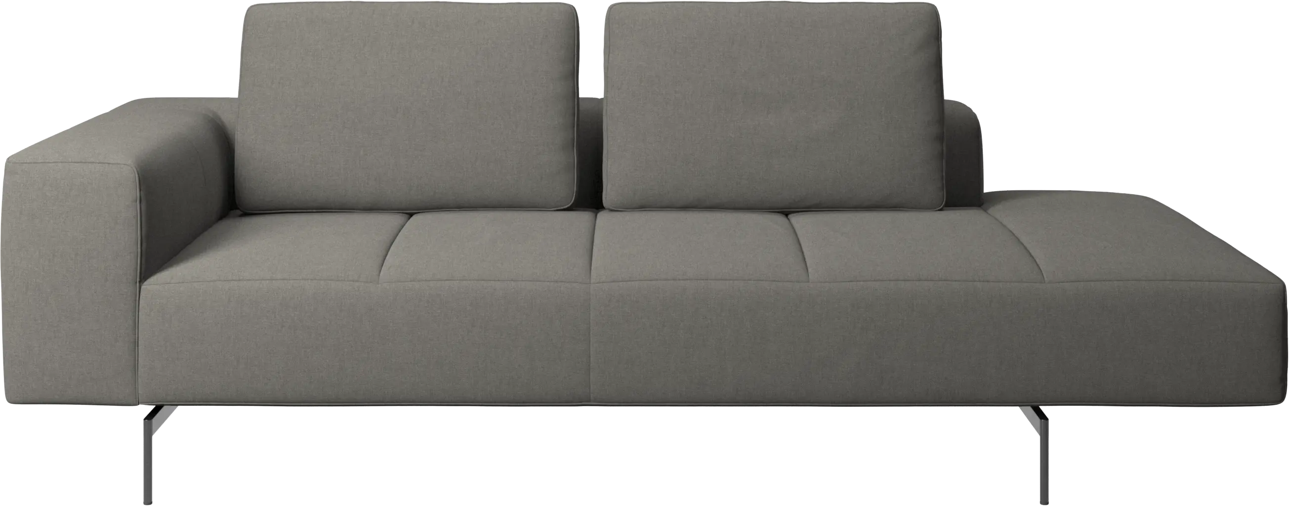 Amsterdam resting module for sofa, armrest left, open end right