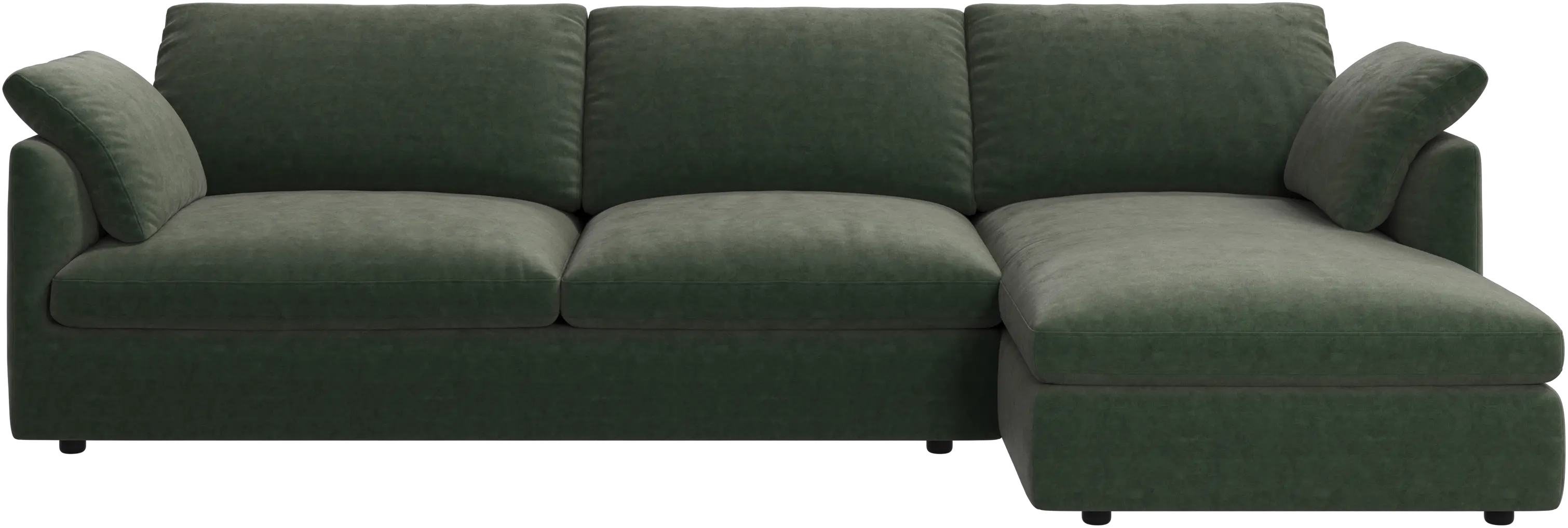 Milano sofá con chaise longue derecha