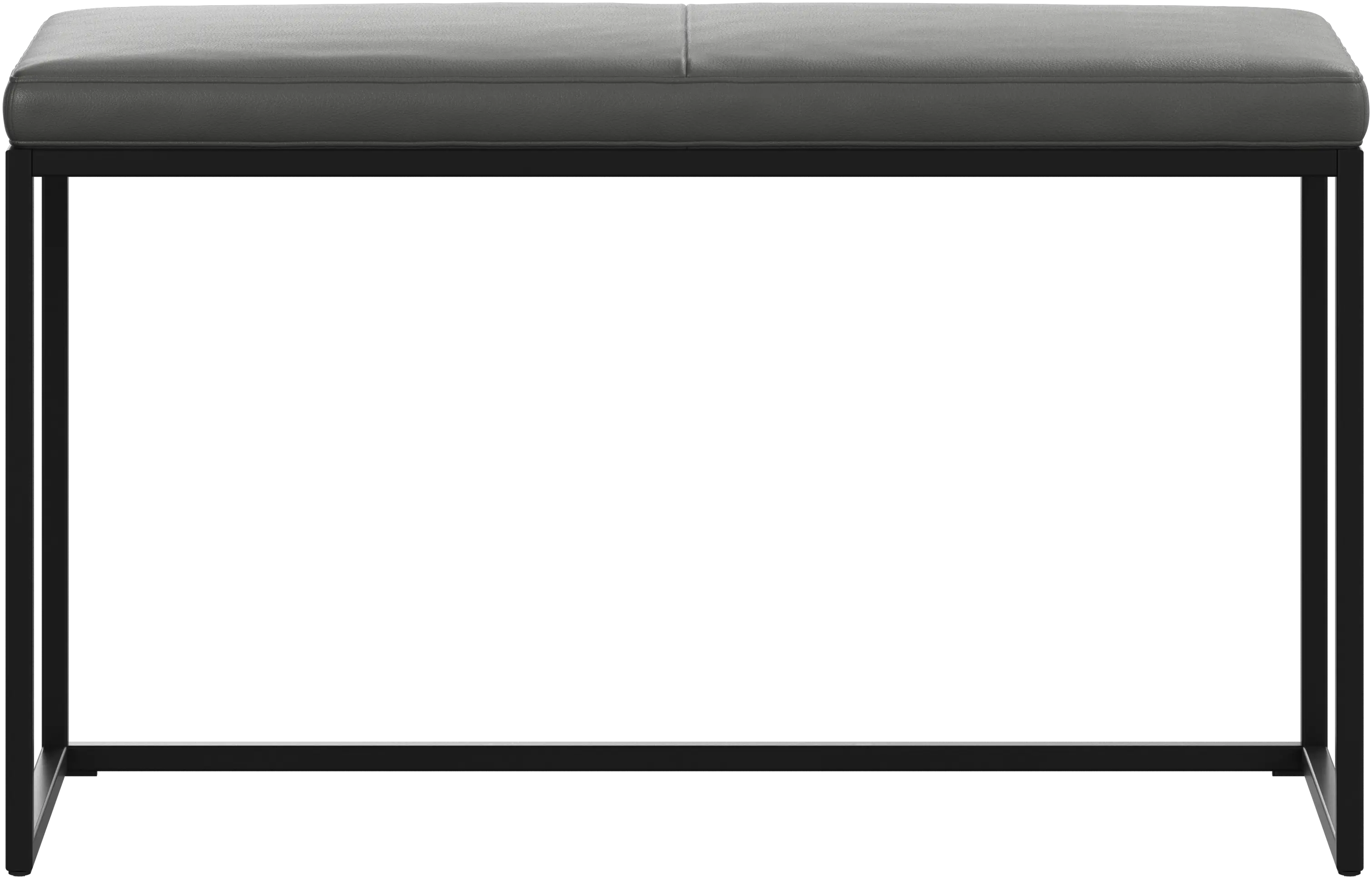 London small bench with cushion