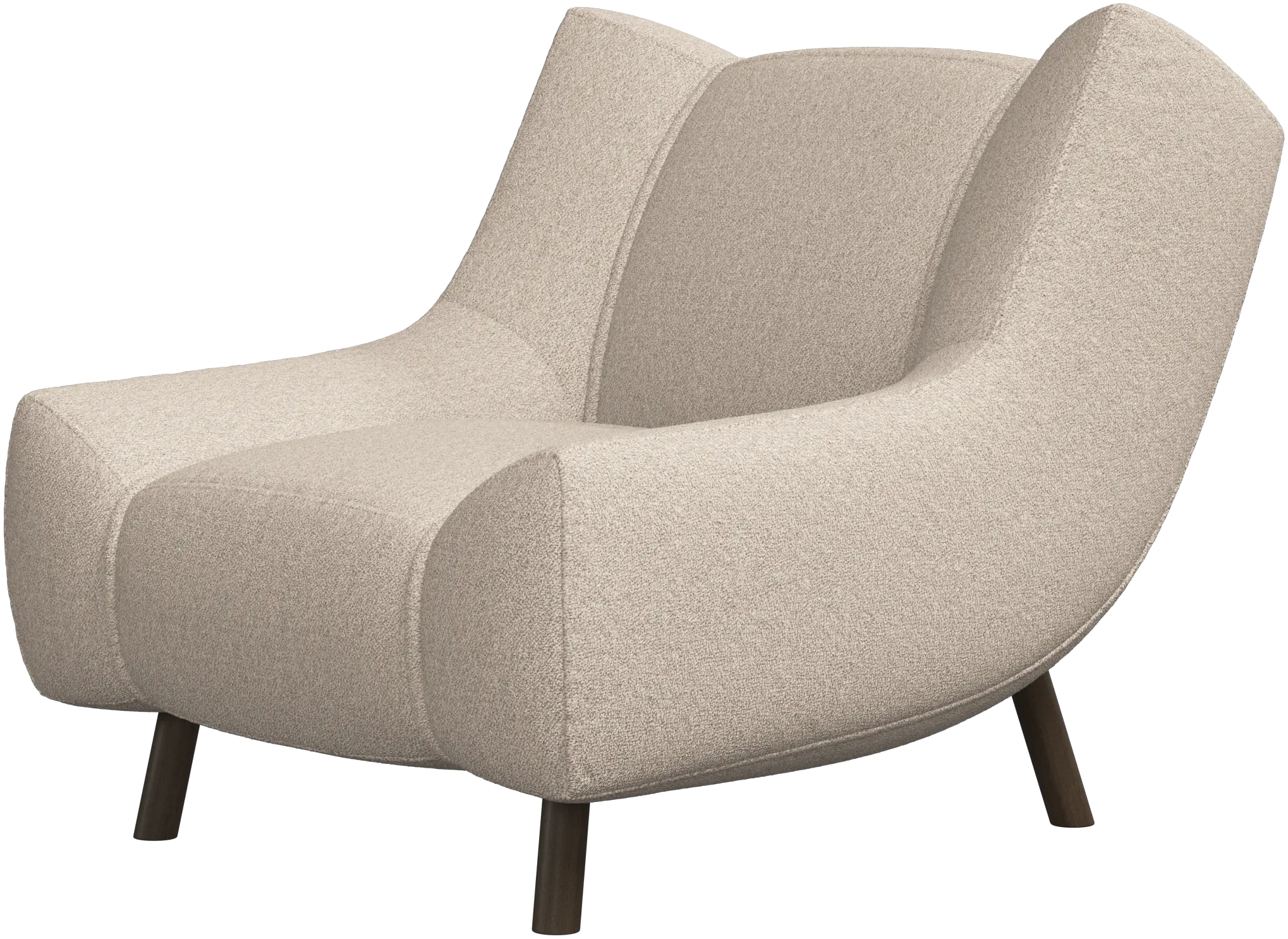 Chaise Nawabari, jambe en bois