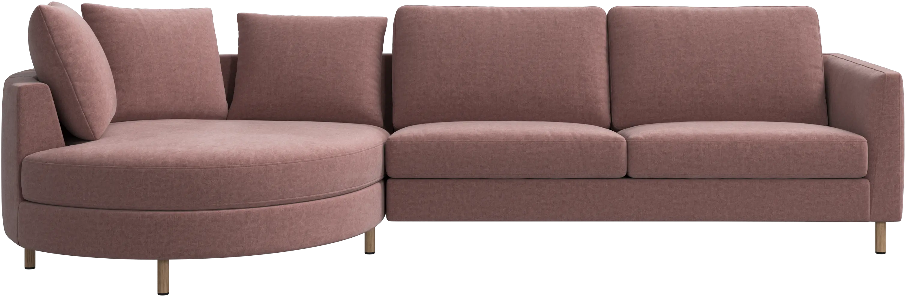 Indivi sofa with chaise longue left