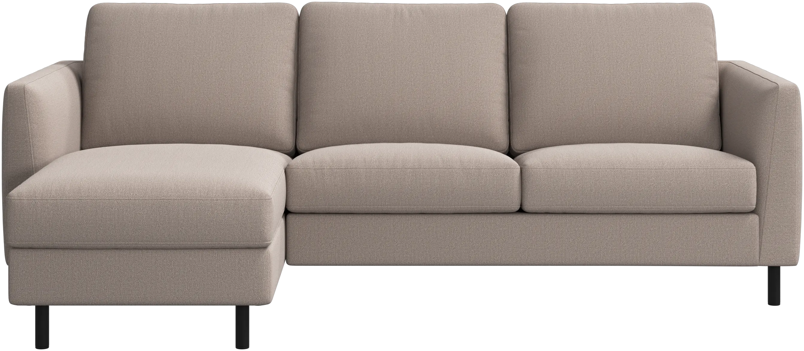 Indivi sofa with chaise longue left
