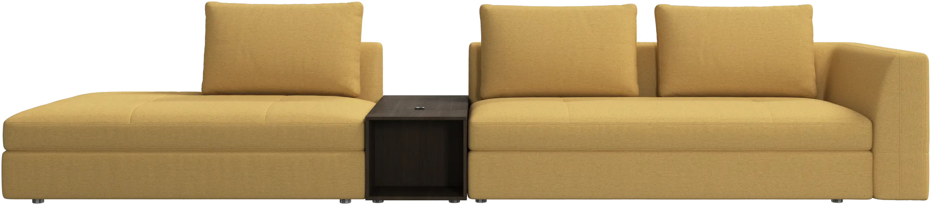 Bergamo 3-seater lounge sofa with storage