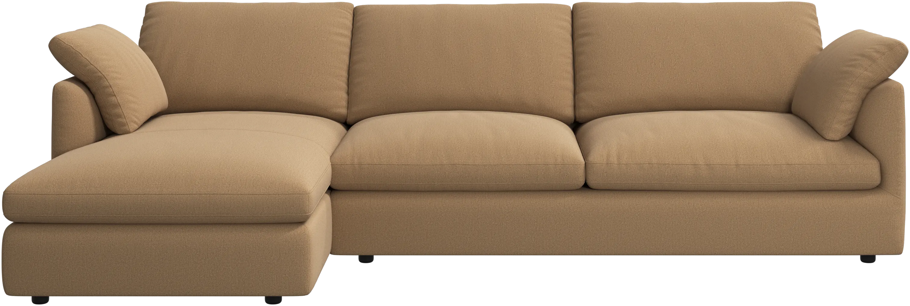 Milano sofa with chaise longue left